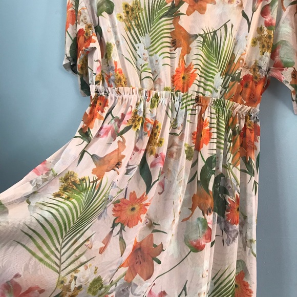 Zara sheer OS dress - Picture 3 of 7